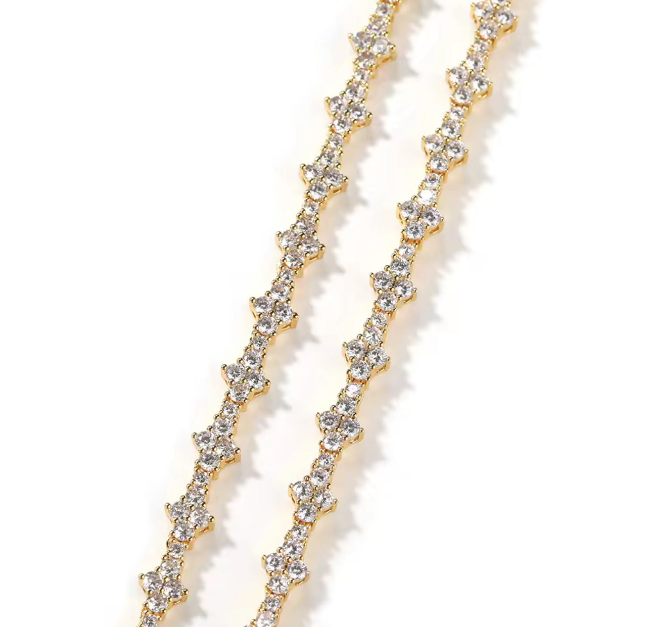 All Flower Tennis Chain