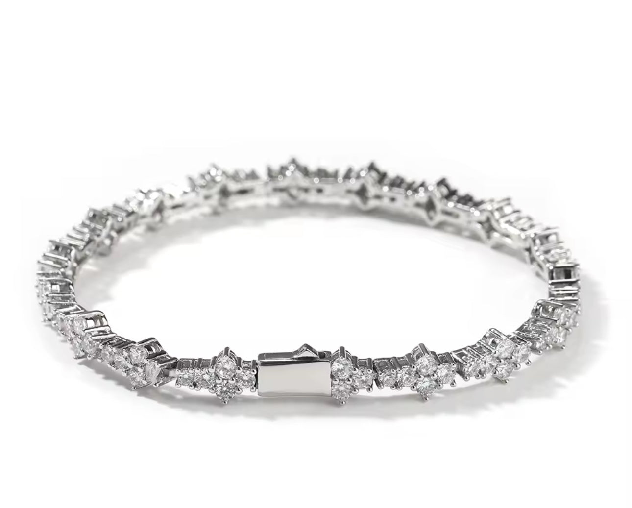 All Flower Tennis Chain