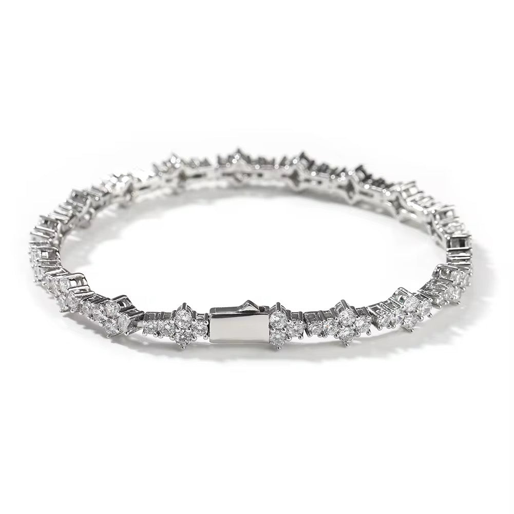 All Flower Tennis Chain