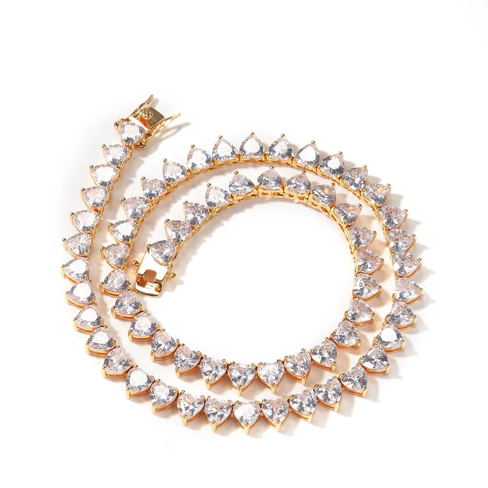 Elevated Hearts Necklace