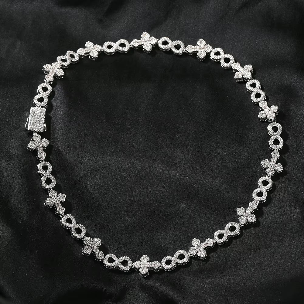 Infinity Cross Necklace