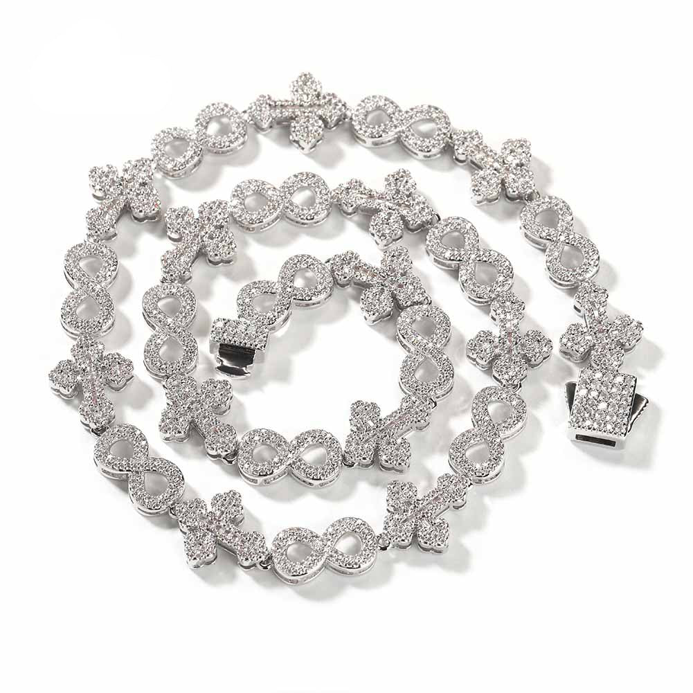 Infinity Cross Necklace