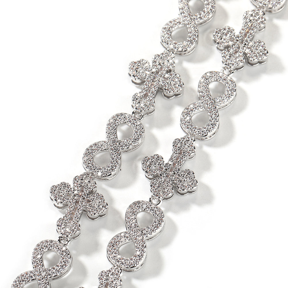 Infinity Cross Necklace
