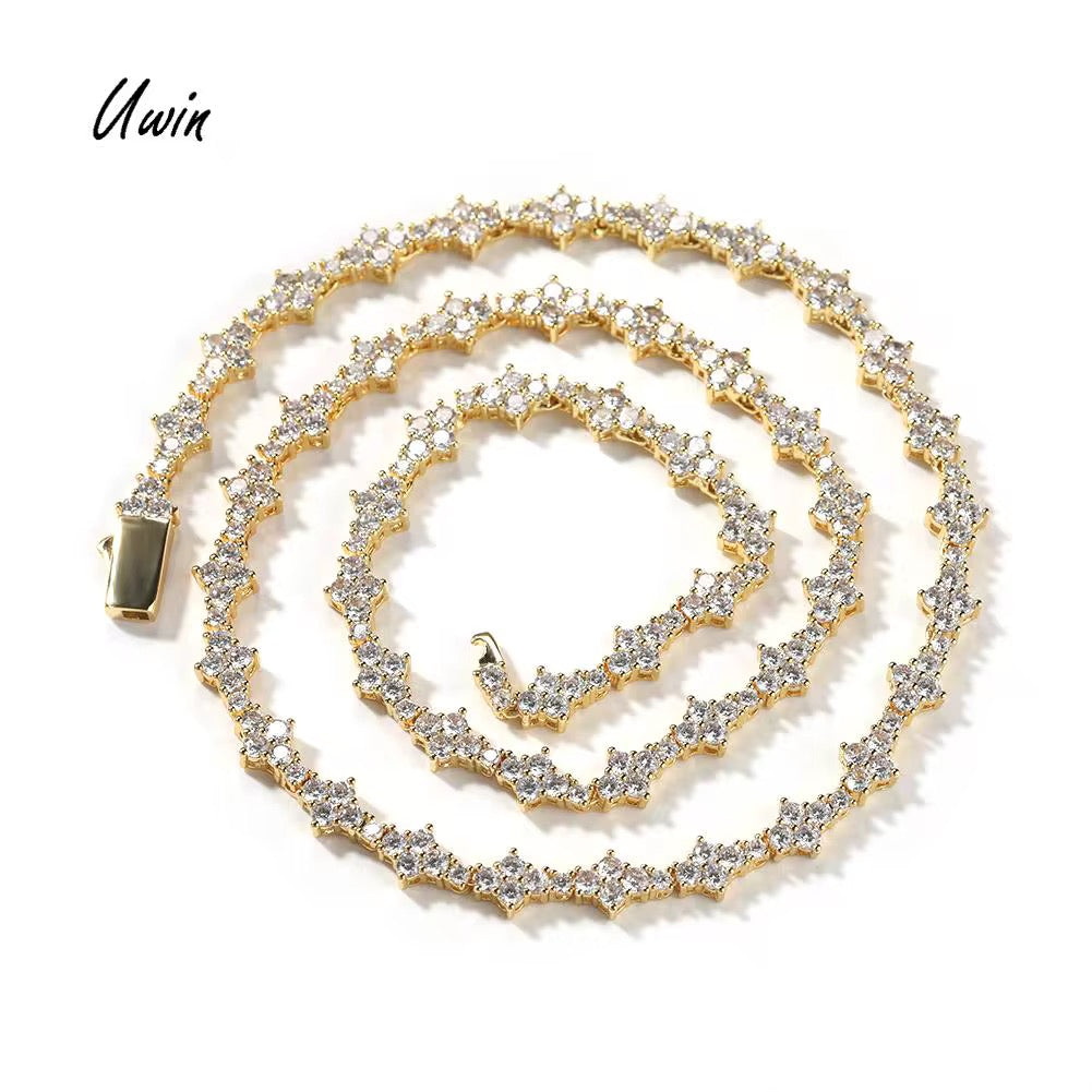 All Flower Tennis Chain