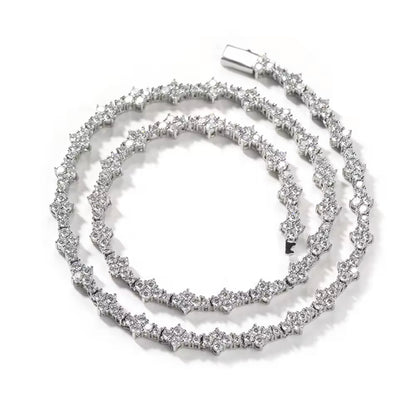 All Flower Tennis Chain