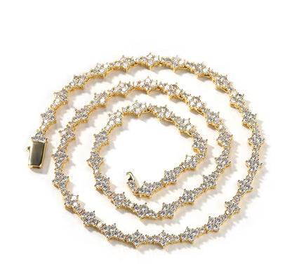 All Flower Tennis Chain
