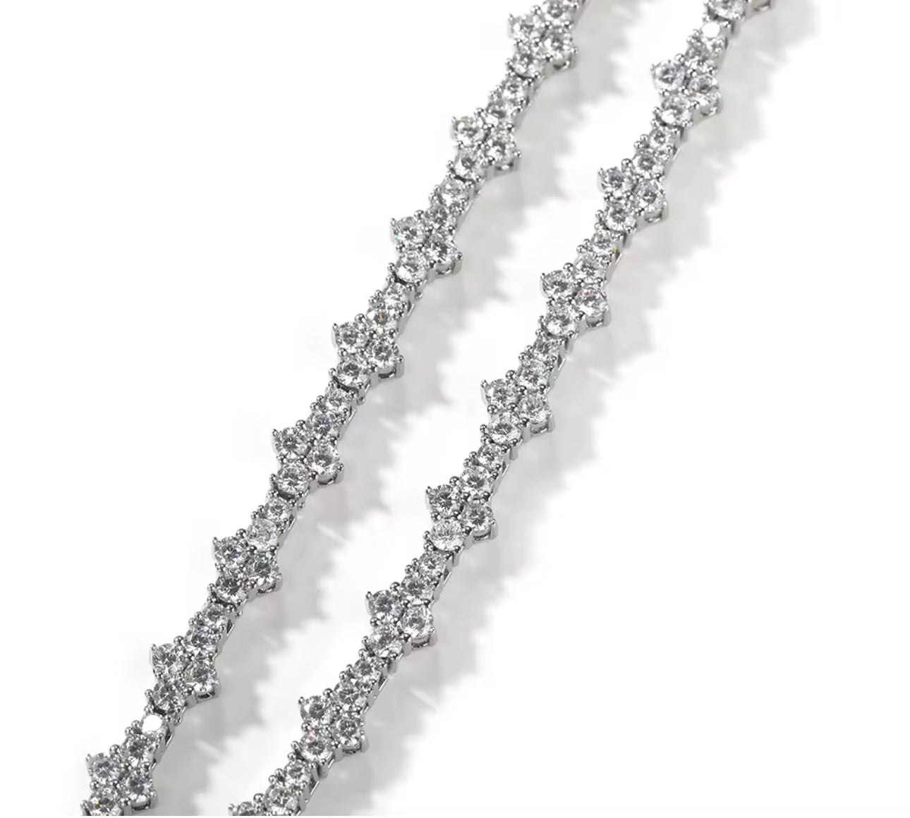 All Flower Tennis Chain