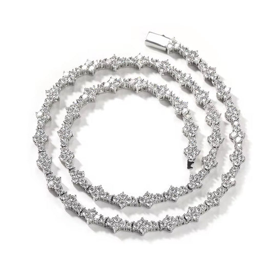 All Flower Tennis Chain
