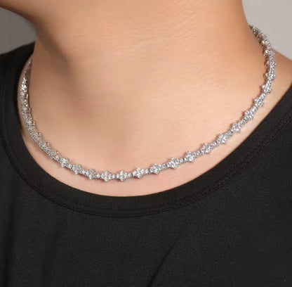 All Flower Tennis Chain