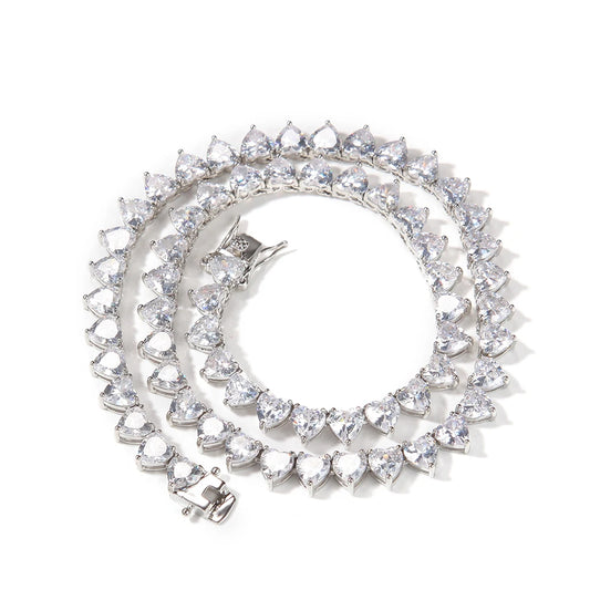 Elevated Hearts Necklace