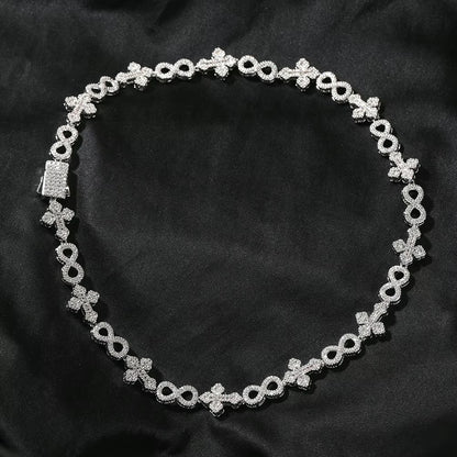 Infinity Cross Necklace