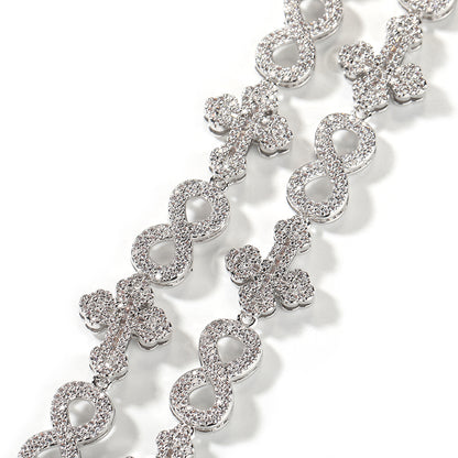 Infinity Cross Necklace