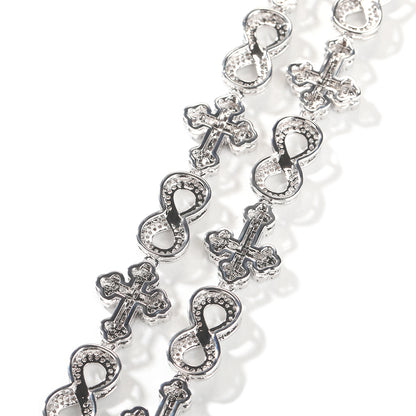 Infinity Cross Necklace